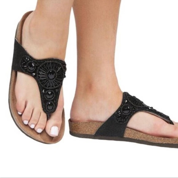 Dansko Pamela Jewelled Sandal Thong 9.5-10 - Picture 1 of 14